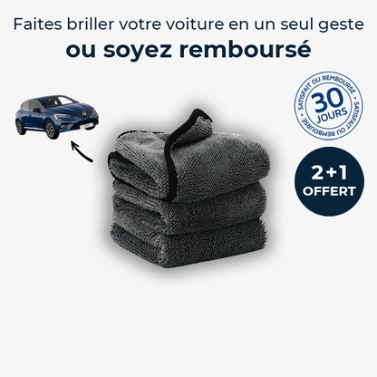 AutoClean - Chiffon microfibre XXL pour voiture